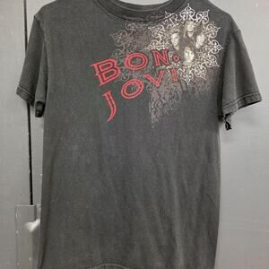 Vintage Cinder Block Bon Jovi concert t-shirt Size Small 062